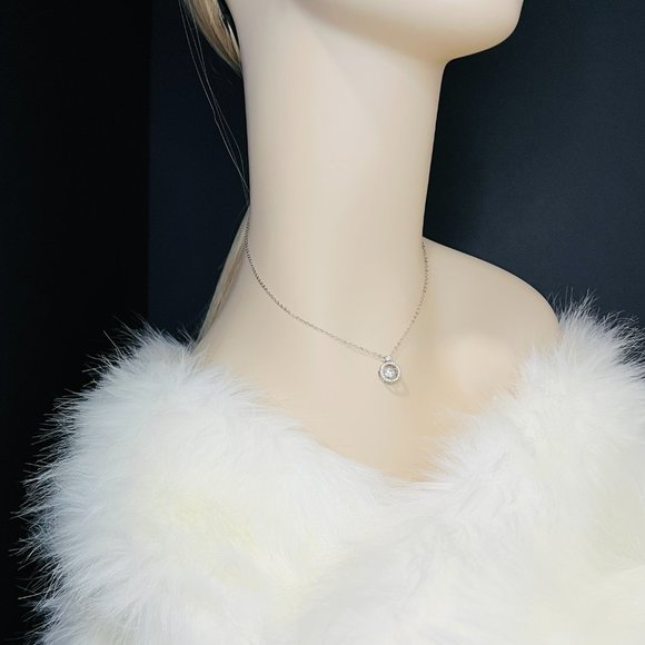 1/2ct. t.w. Diamond Dancing Necklace - Picture 7 of 12